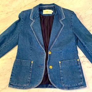 Tory Burch denim blazer